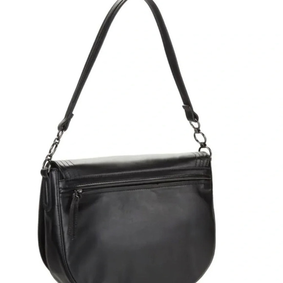 LONGCHAMP NWT Cavalcade Shoulder Bag, Large Size, Black Leather - Picture 2 of 8